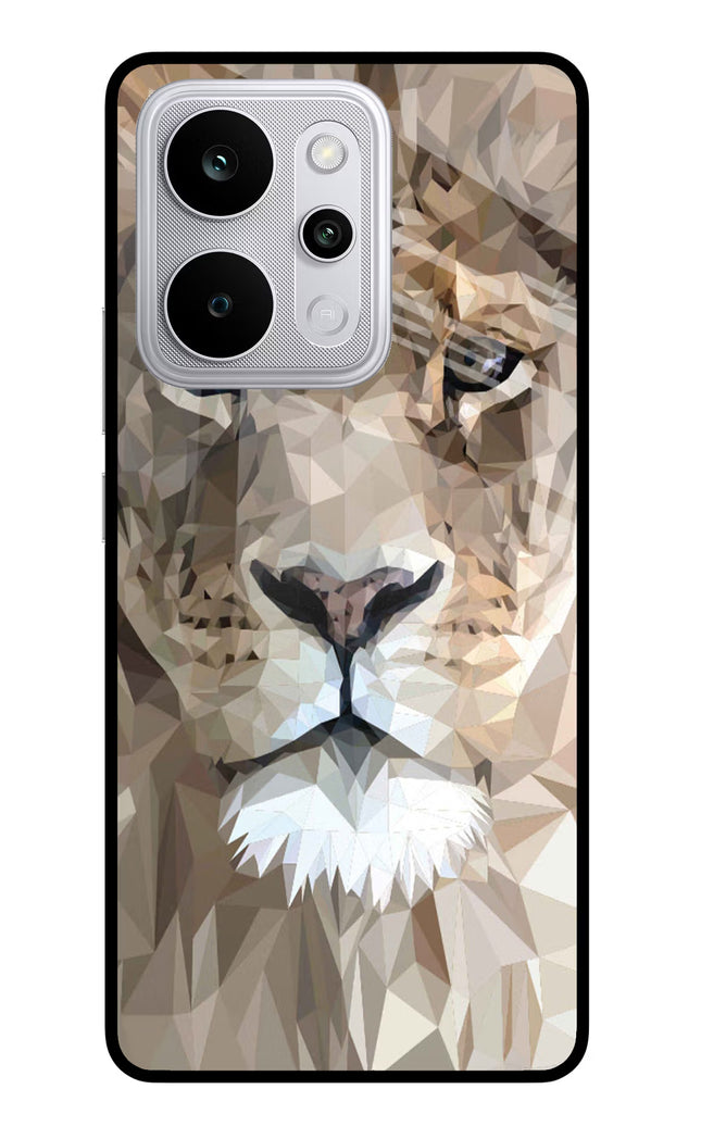 Lion Art Realme P4 Power 5G Glass Case Back Cover by Casekaro