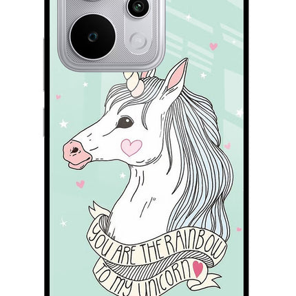 Unicorn Wallpaper Realme P4 Power 5G Glass Case Back Cover by Casekaro