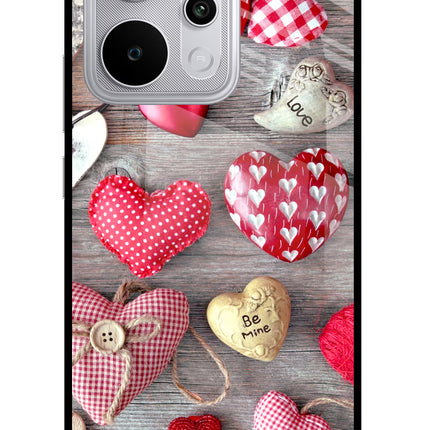 Love Wallpaper Realme P4 Power 5G Glass Case Back Cover by Casekaro