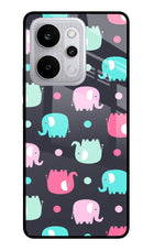 Elephants Realme P4 Power 5G Glass Case Back Cover by Casekaro