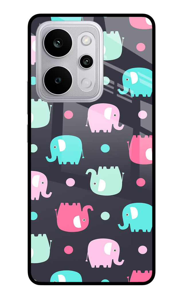 Elephants Realme P4 Power 5G Glass Case Back Cover by Casekaro