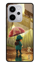 Rainy Day Realme P4 Power 5G Glass Case Back Cover by Casekaro