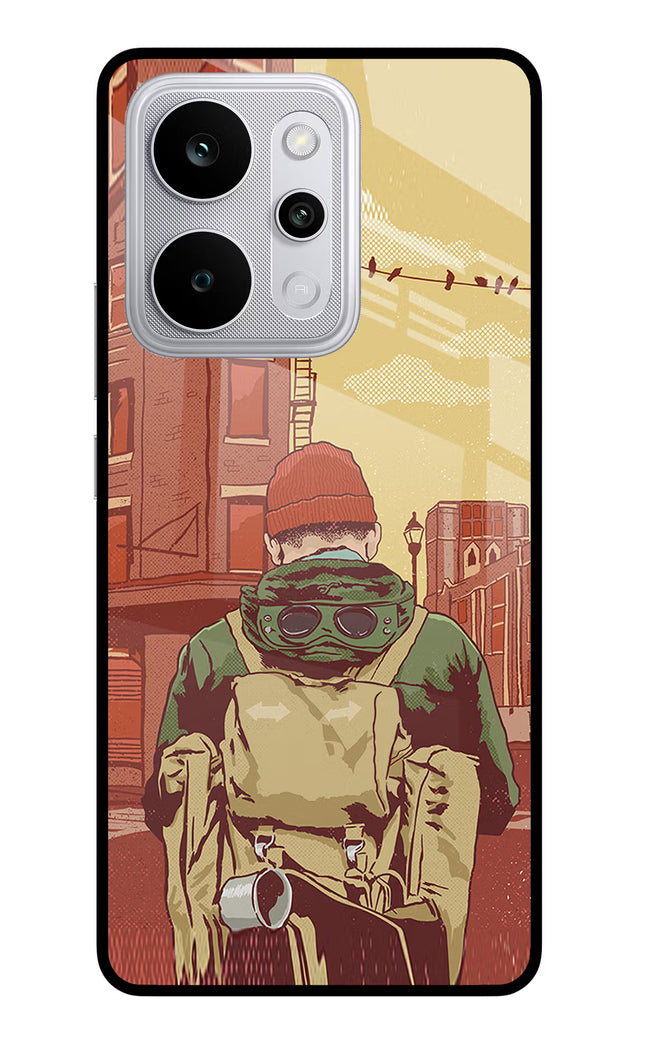 Adventurous Realme P4 Power 5G Glass Case Back Cover by Casekaro