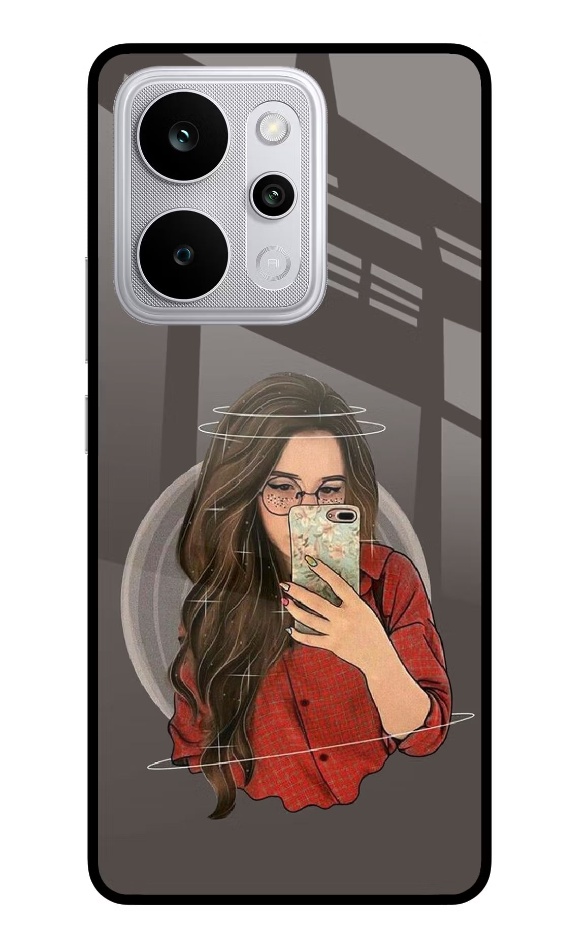 Selfie Queen Realme P4 Power 5G Glass Case