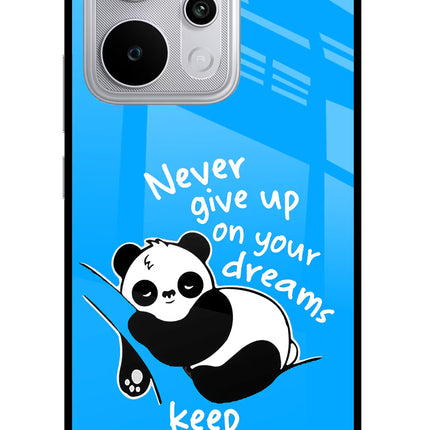 Keep Sleeping Realme P4 Power 5G Glass Case Back Cover by Casekaro