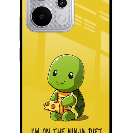 I'm on Ninja Diet Realme P4 Power 5G Glass Case Back Cover by Casekaro