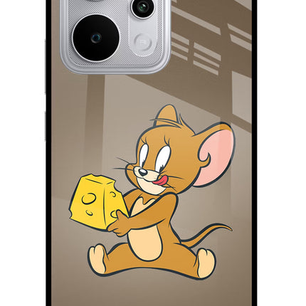 Jerry Realme P4 Power 5G Glass Case Back Cover by Casekaro