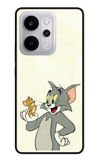 Tom & Jerry Realme P4 Power 5G Glass Case Back Cover by Casekaro