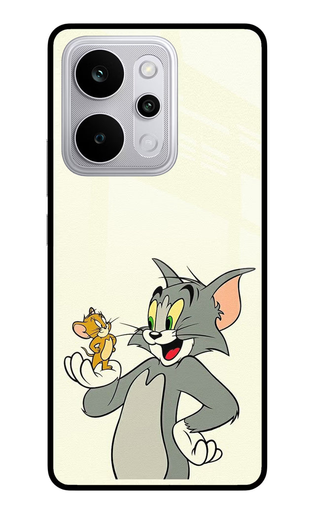 Tom & Jerry Realme P4 Power 5G Glass Case Back Cover by Casekaro