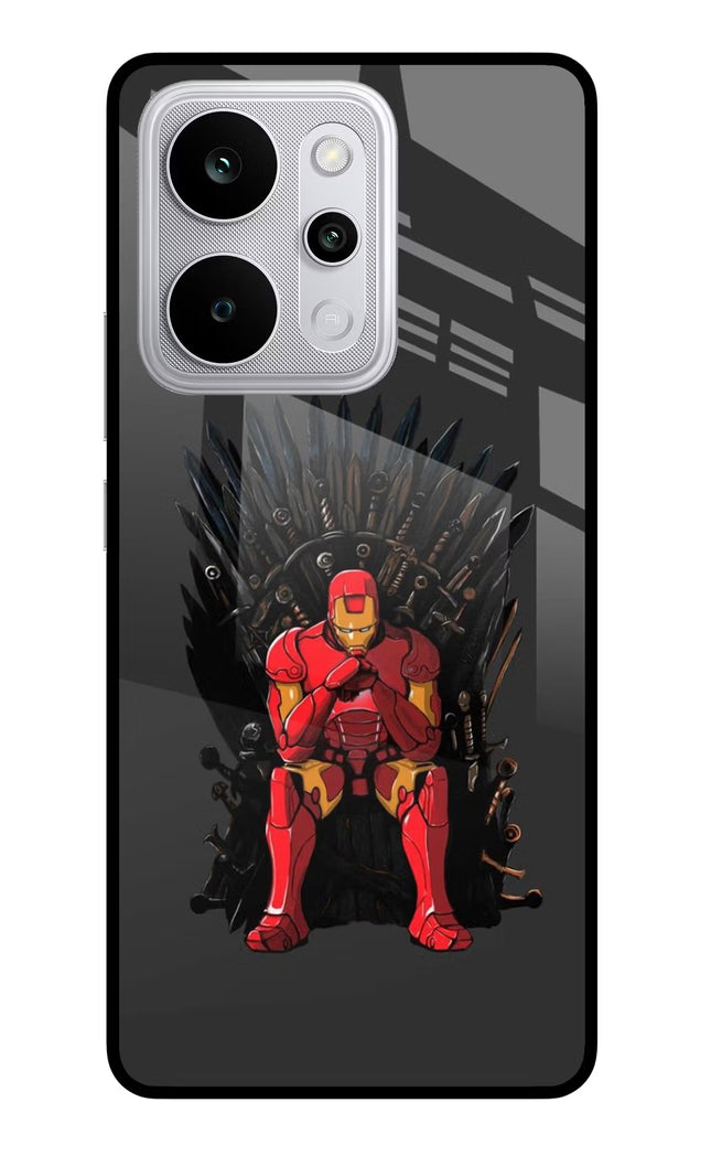 Ironman Throne Realme P4 Power 5G Glass Case Back Cover by Casekaro