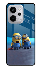 Minion Laughing Realme P4 Power 5G Glass Case Back Cover by Casekaro