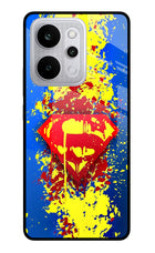 Superman logo Realme P4 Power 5G Glass Case Back Cover by Casekaro