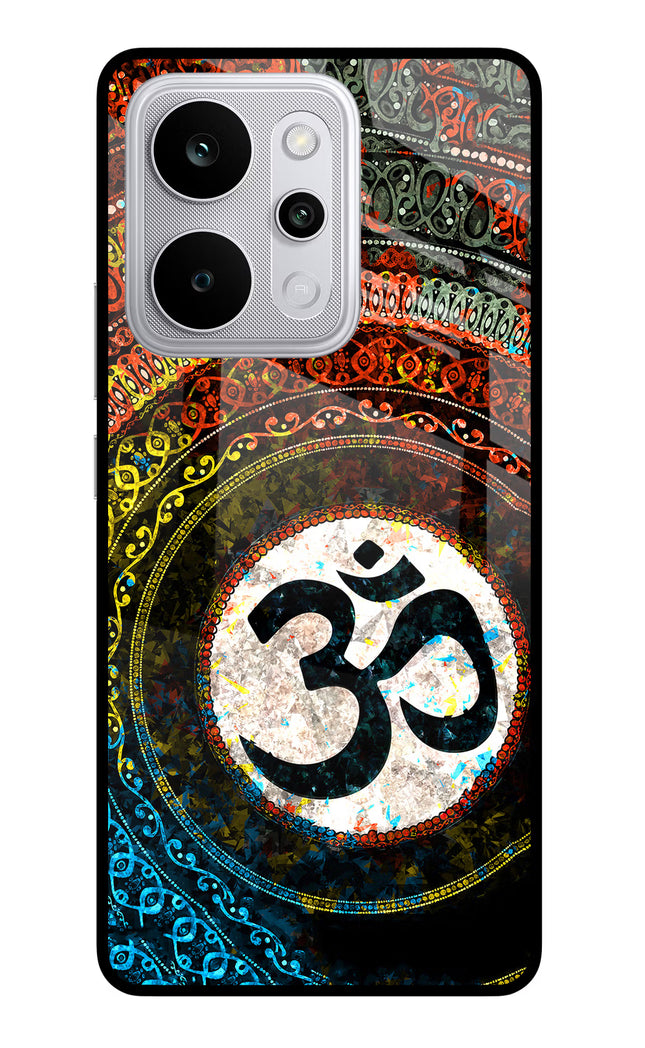 Om Cultural Realme P4 Power 5G Glass Case Back Cover by Casekaro