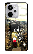 Ride More Worry Less Realme P4 Power 5G Glass Case Back Cover by Casekaro