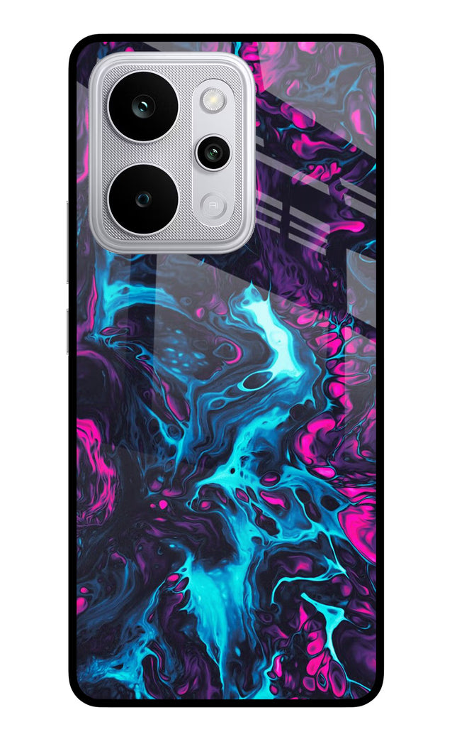 Abstract Realme P4 Power 5G Glass Case Back Cover by Casekaro