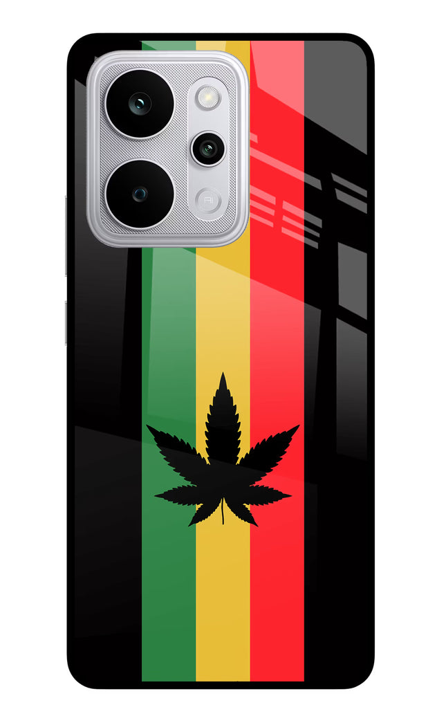 Weed Flag Realme P4 Power 5G Glass Case Back Cover by Casekaro