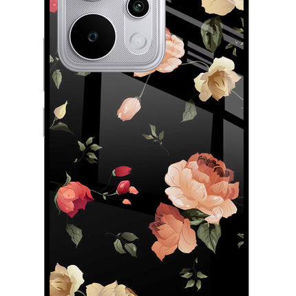 Flowers Realme P4 Power 5G Glass Case Back Cover by Casekaro