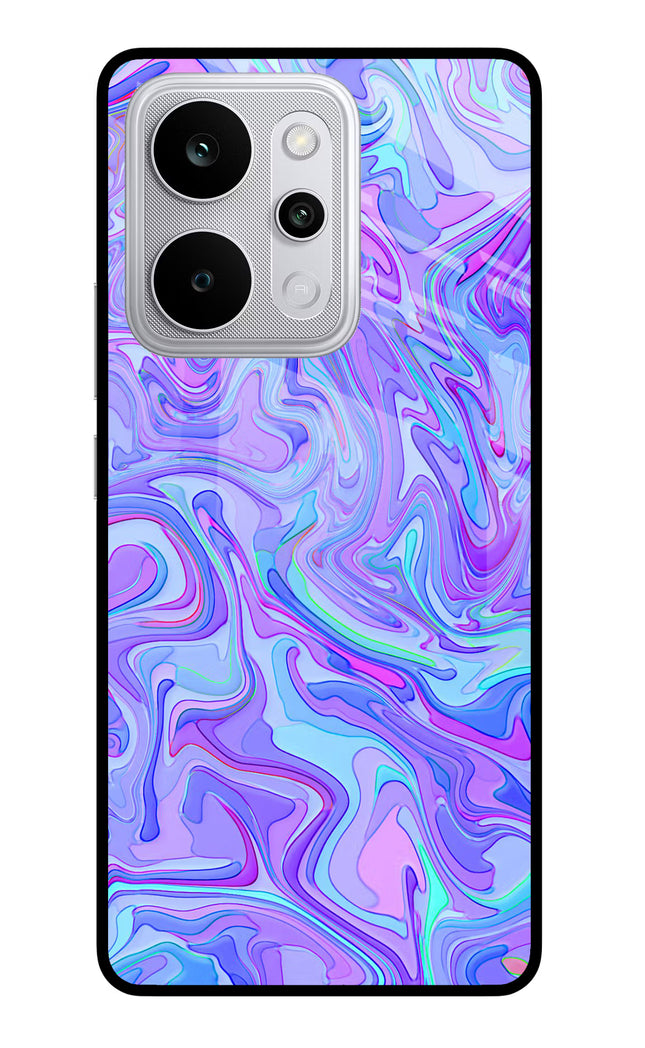 Glitter Realme P4 Power 5G Glass Case Back Cover by Casekaro