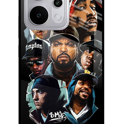 Rappers Realme P4 Power 5G Glass Case Back Cover by Casekaro