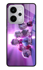 BTS Chibi Realme P4 Power 5G Glass Case Back Cover by Casekaro