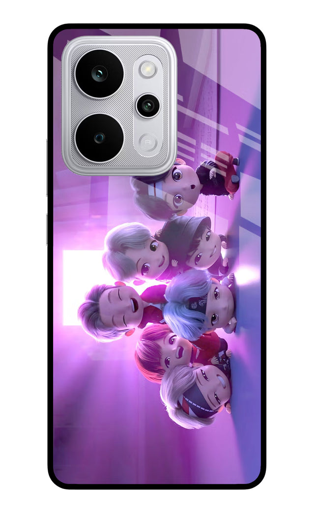 BTS Chibi Realme P4 Power 5G Glass Case Back Cover by Casekaro