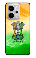 Satyamev Jayate Flag Realme P4 Power 5G Glass Case Back Cover by Casekaro