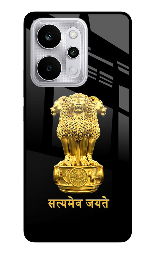 Satyamev Jayate Golden Realme P4 Power 5G Glass Case