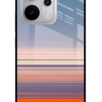 Morning Colors Realme P4 Power 5G Glass Case Back Cover by Casekaro