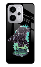 Black Panther Realme P4 Power 5G Glass Case Back Cover by Casekaro