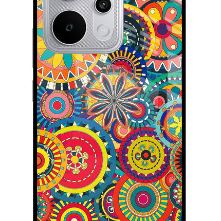 Gol Gol Art Realme P4 Power 5G Glass Case Back Cover by Casekaro