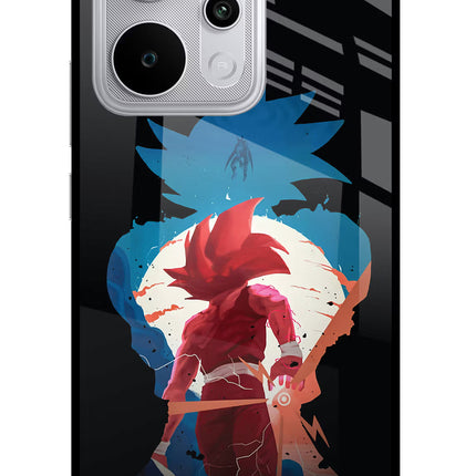 Goku Realme P4 Power 5G Glass Case Back Cover by Casekaro