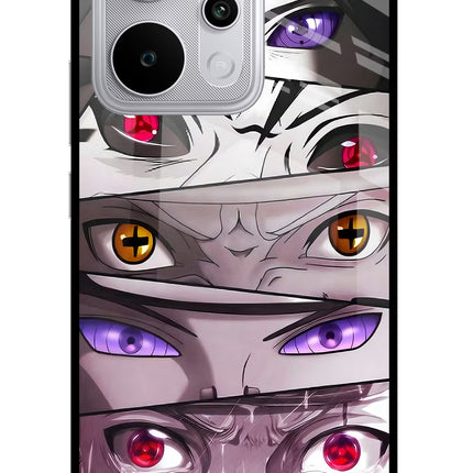 Naruto Anime Realme P4 Power 5G Glass Case Back Cover by Casekaro
