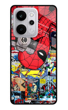 Spider Man Realme P4 Power 5G Glass Case Back Cover by Casekaro