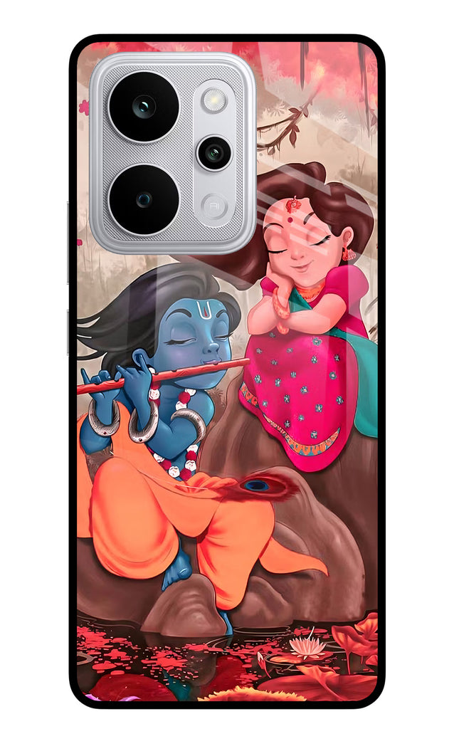 Radhe Krishna Realme P4 Power 5G Glass Case Back Cover by Casekaro