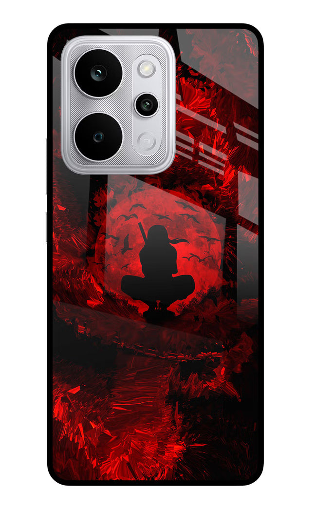 Itachi Uchiha Realme P4 Power 5G Glass Case Back Cover by Casekaro
