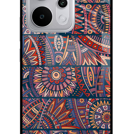 African Culture Design Realme P4 Power 5G Glass Case Back Cover by Casekaro