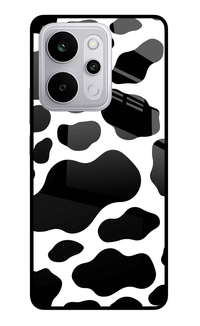 Cow Spots Realme P4 Power 5G Glass Case Back Cover by Casekaro