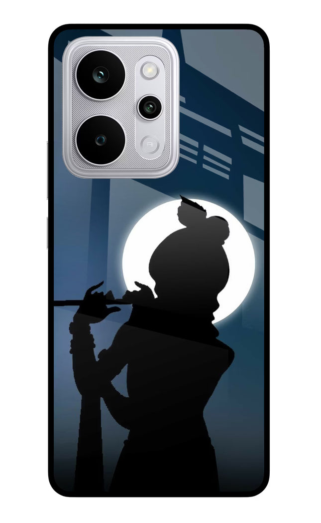 Shri Krishna Silhouette Realme P4 Power 5G Glass Case Back Cover by Casekaro