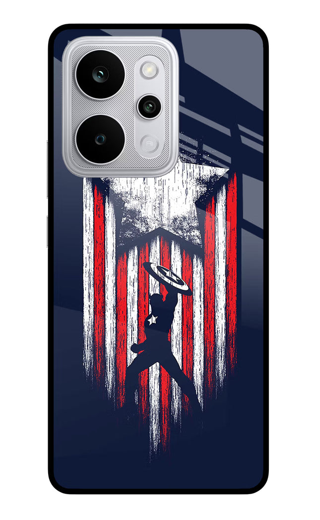 Captain America Marvel Art Realme P4 Power 5G Glass Case Back Cover by Casekaro