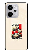 Classic Porsche 911 Realme P4 Power 5G Glass Case Back Cover by Casekaro
