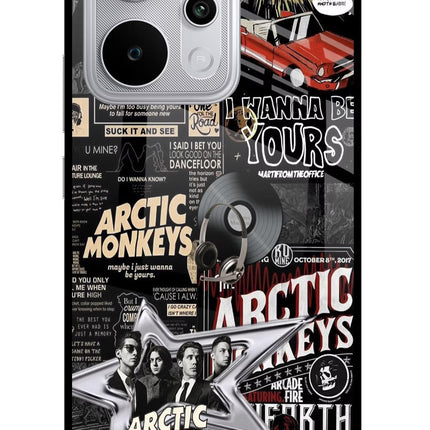 Arctic Monkeys Realme P4 Power 5G Glass Case Back Cover by Casekaro