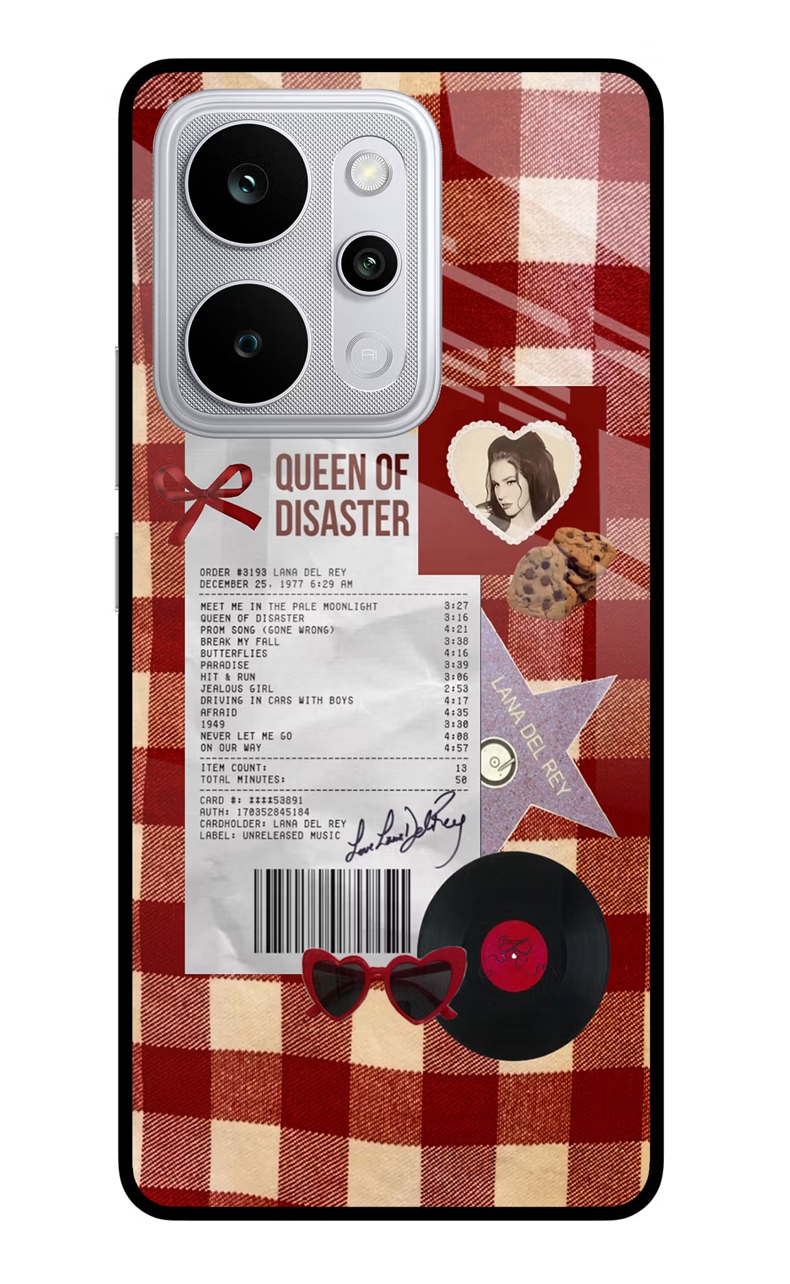 Queen of Disaster Realme P4 Power 5G Glass Case