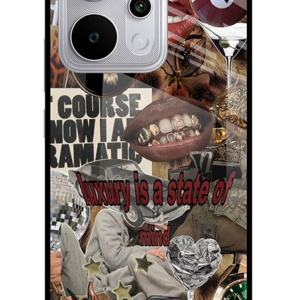 Luxury Realme P4 Power 5G Glass Case Back Cover by Casekaro