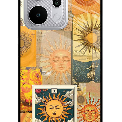 Sun Realme P4 Power 5G Glass Case Back Cover by Casekaro