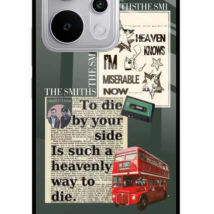 The Smiths Realme P4 Power 5G Glass Case Back Cover by Casekaro