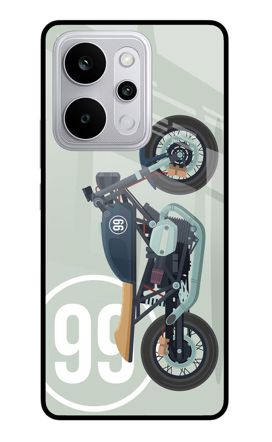 Classic Cafe Racer 99 Realme P4 Power 5G Glass Case