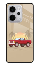 Desert Classic Drive Realme P4 Power 5G Glass Case Back Cover by Casekaro