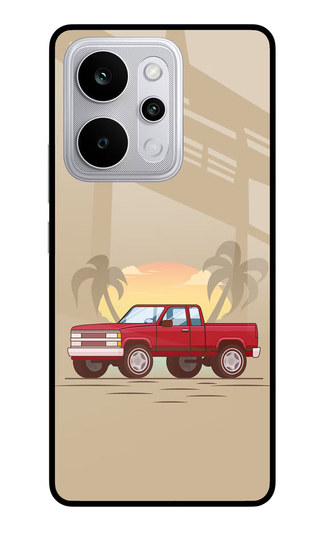 Desert Classic Drive Realme P4 Power 5G Glass Case Back Cover by Casekaro