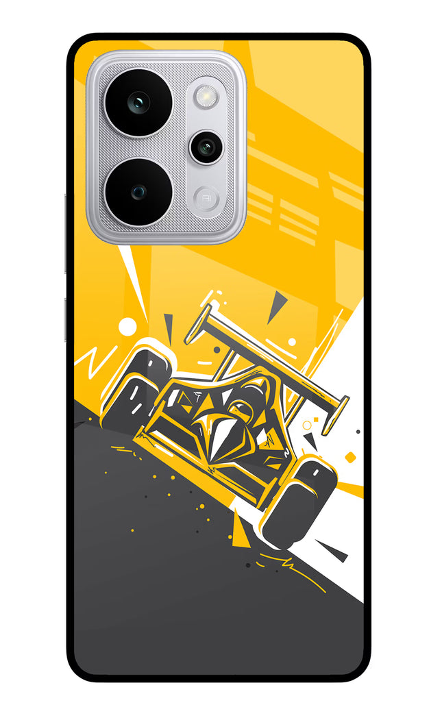 Track King Realme P4 Power 5G Glass Case Back Cover by Casekaro