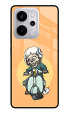 Undead Biker Realme P4 Power 5G Glass Case Back Cover by Casekaro